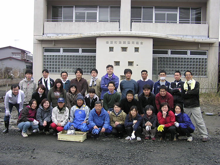 Tohoku disaster-hit area volunteer activities